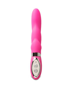 10-Mode Silicone Pink Waterproof G-Spot Vibrator