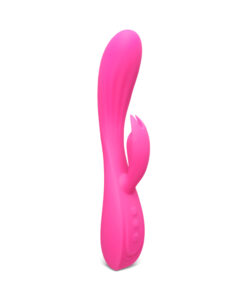 10-Speed Pink Color Silicone Rabbit Vibrator