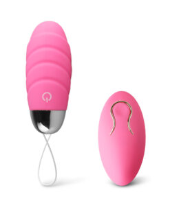 10 Speeds Pink Rechargeable Remote Control Vibrating Egg