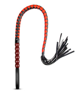103 CM Black and Red Whip