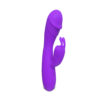 12-Speed Purple Color Silicone Rabbit Vibrator