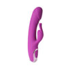 12-Speed Purple Color Silicone Rabbit Vibrator