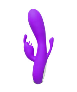 12-Speed Purple Color Silicone Rabbit Vibrator Type II