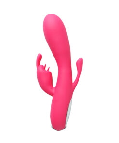 12-Speed Red Color Silicone Rabbit Vibrator Type II