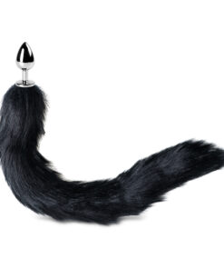 17.7'' Black Color Tail Butt Plug