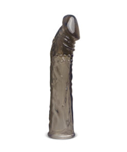 7.1'' Clear Black Penis Sleeve