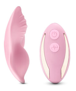7 Speeds Pink Color Remote Control Silicone Wearable Panty Vibrator