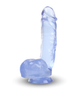 8.7'' Hard-On Realistic Dildo in Clear Purple Color