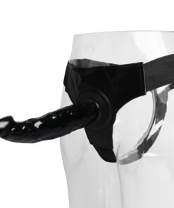 Black Color Hollow Strap On Dildo