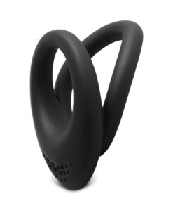 Black Color Silicone Dual Cock Rings