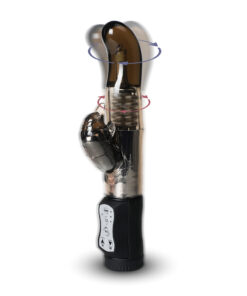 Black Steel Balls G-Spot Vibrator