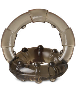 Clear Black Cock Ring