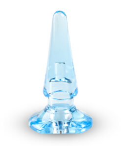 Clear Blue Anal Plug