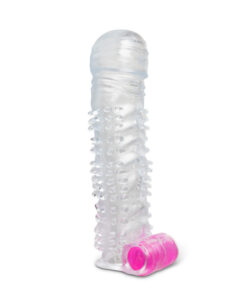 Clear Color Vibrating Penis Sleeve I