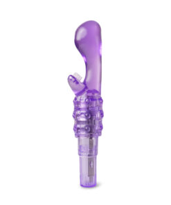 Clear Purple Cute G-Spot Vibrator