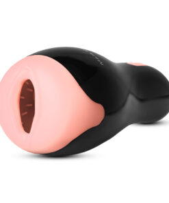 Flesh Color 12-Speed Male Vibrating Masturbator with Heating Function