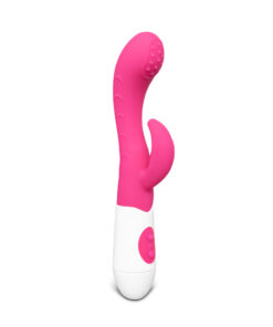 Magenta Color Silicone G-Spot Vibrator ( Dual Motors )