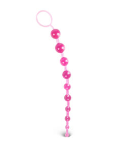 Pink 10 Beads Anal Toy