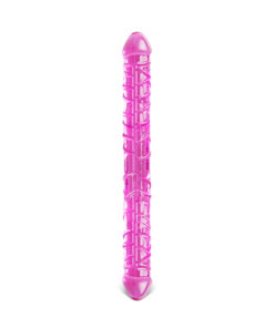 Pink Color Realistic Double Ended Dildo