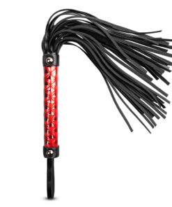 Red Color Embossed Whip