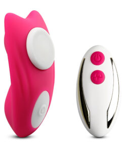 Remote Control 9-Speed Pink Color Silicone Vibrator with Magnet ( Stick On Underwear )