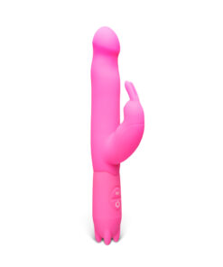 Silicone Magenta Bunny Vibrator ( 10 Models Vibration )